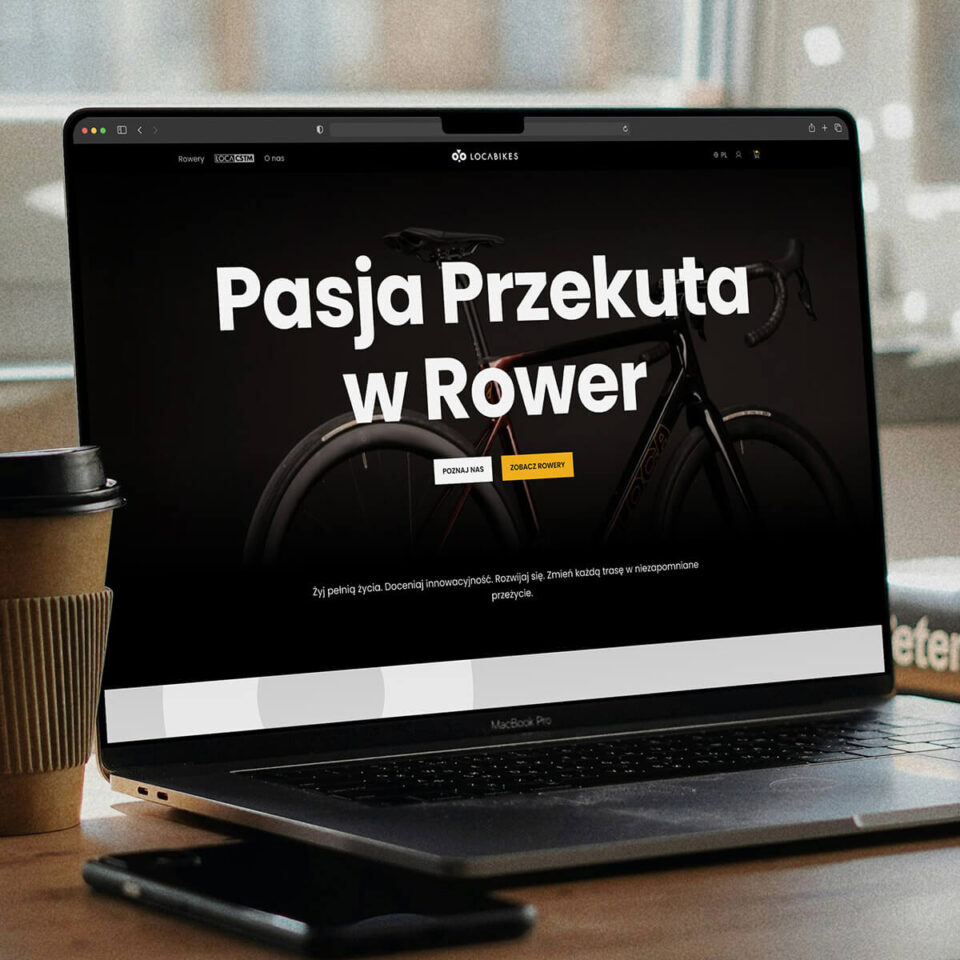 Customowy szablon Shoper dla LOCA BIKES - Sklep internetowy Shoper, Customowe wdrożenie
